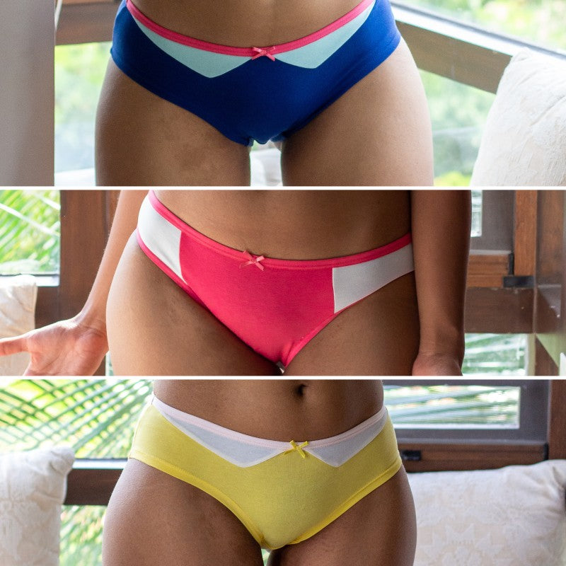 Growing Teen Panty Combo (Pack of 3) – Qiwion