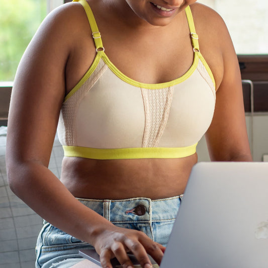 BAE -  teen bra in vanilla neon