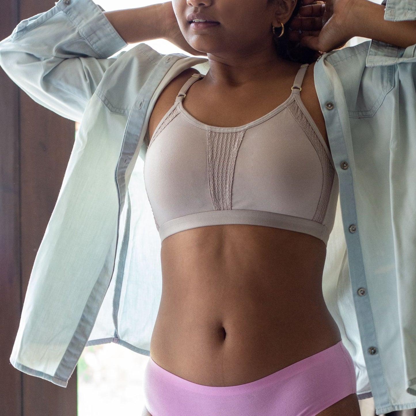 BAE - teen bra in moondust