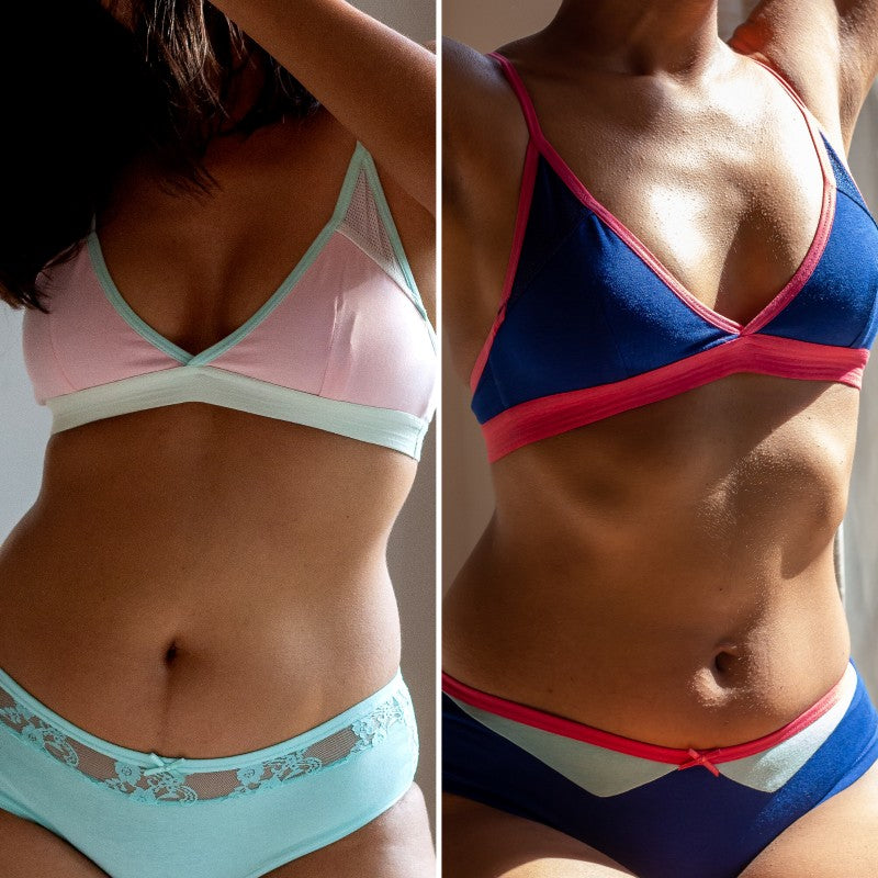 Fierce & Fearless Mesh Bra Bundle (Pack of 2)