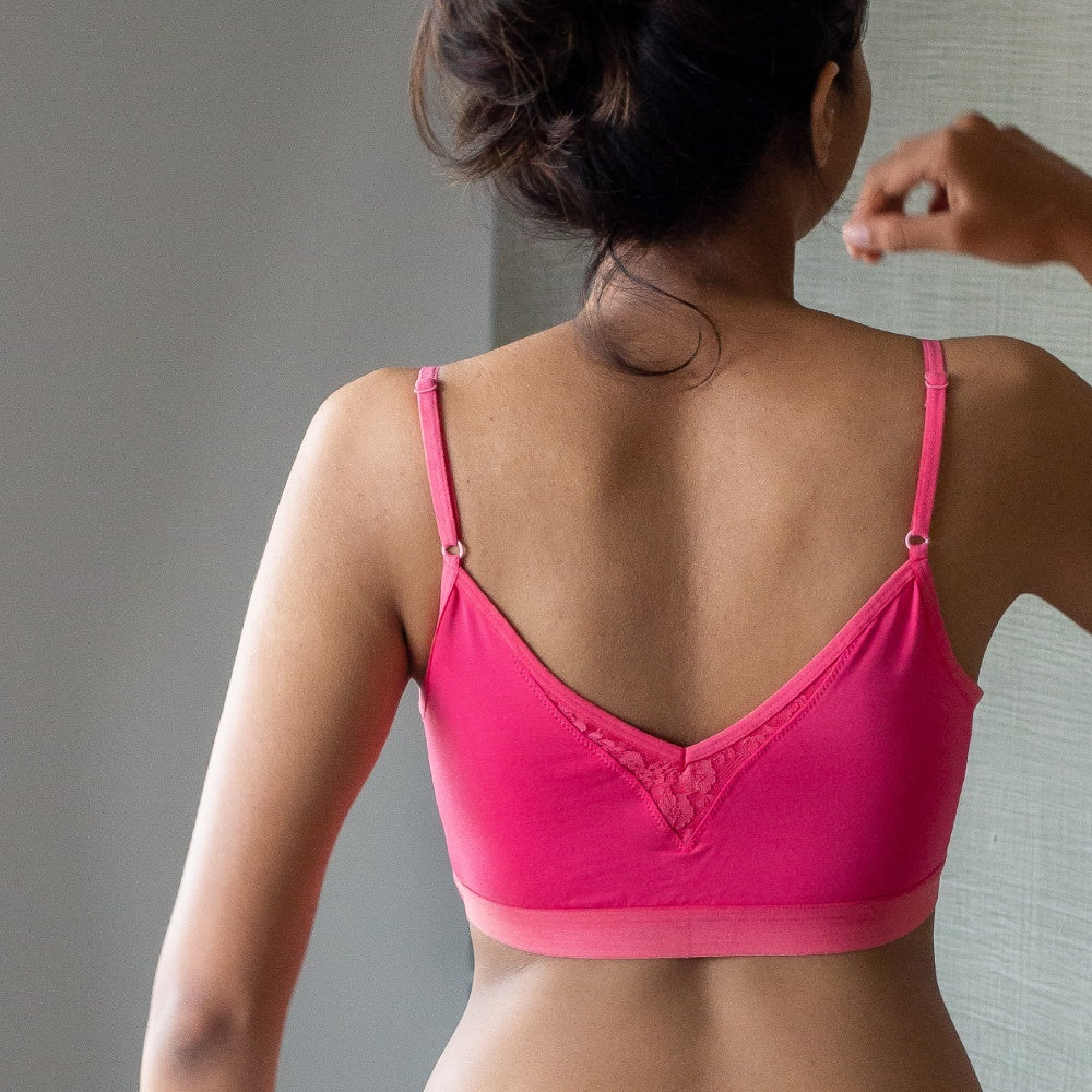 Simply Essentials Everyday Bra (Coral Pink)